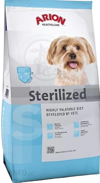 karma dla psa po sterylizacji   Arion H&C Sterilized Small Breed 3Kg